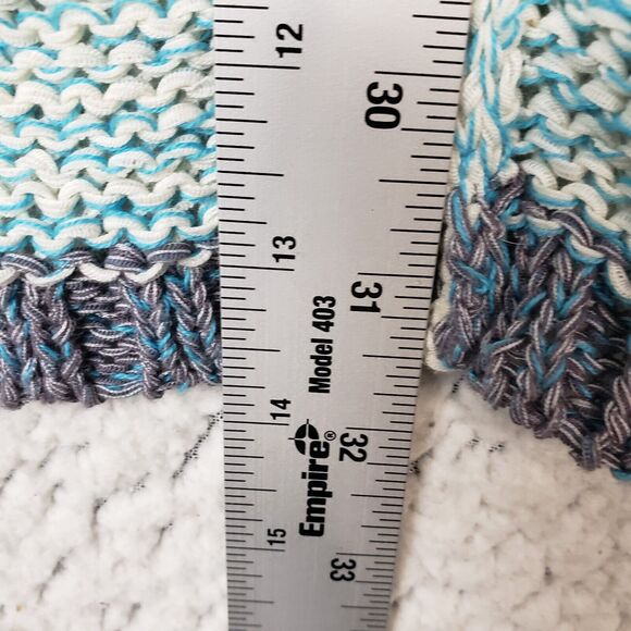 Cabi Knit Open Front Cardigan Vest Womens M Boho Striped Cottagecore Lagenlook - Picture 5 of 8